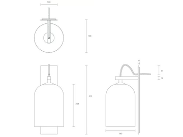 LUMI - Glass and steel wall lamp by Articolo Studio - view 3